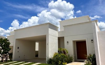 Casa de una planta en privada Conkal