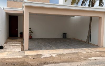 Casa de una planta en Cholul