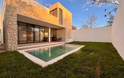 Casa de lujo con doble altura en Dzitya